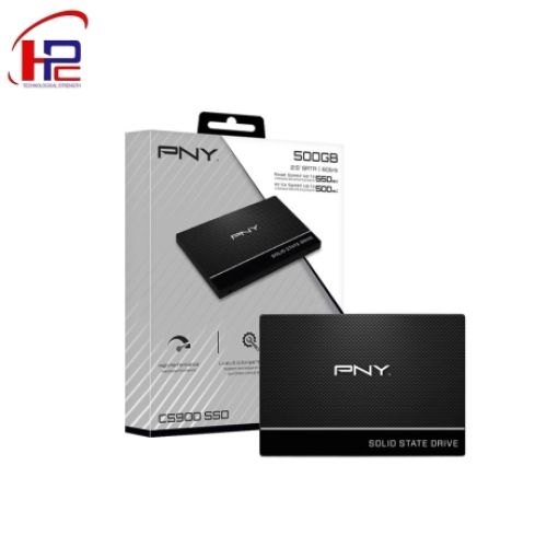 Ổ CỨNG SSD PNY CS900 500GB 2.5 INCH SATA3 (ĐỌC 550MB/S - GHI 500MB/S) - (SSD7CS900-500-RB)