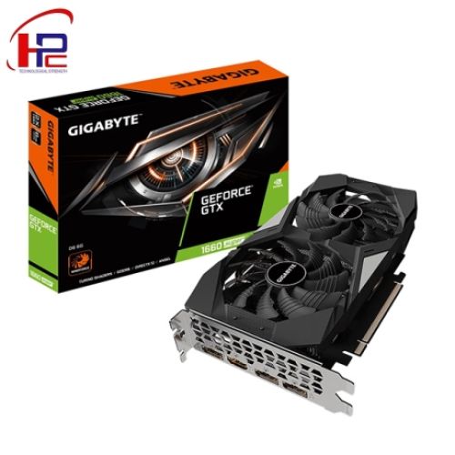 Cạc đồ họa Gigabyte GTX 1660 SUPER D6 6G