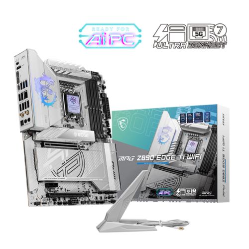 Mainboard MSI MPG Z890 EDGE TI WIFI (Intel Z890/ Socket 1851/ ATX/ 4 khe ram/ DDR5/ 5Gbps LAN)