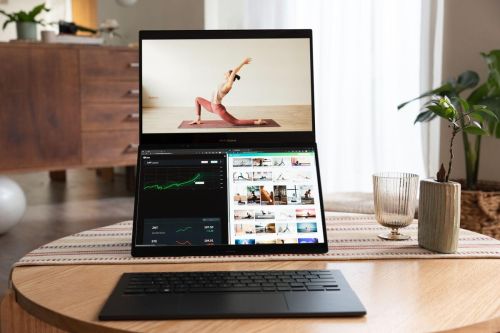 ASUS Zenbook DUO - laptop màn hình cảm ứng Lumina OLED thế hệ mới