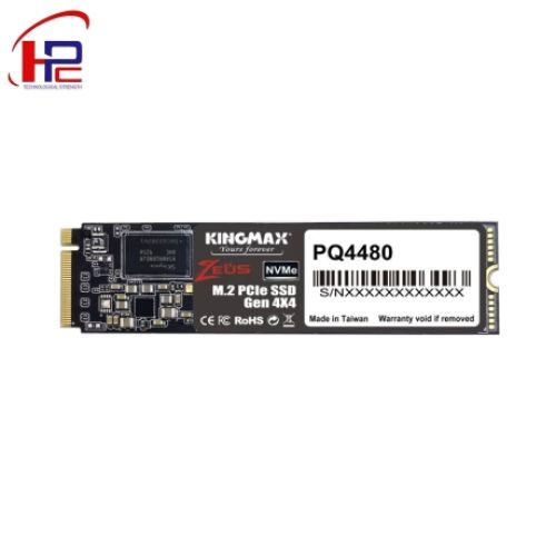 Ổ CỨNG SSD KINGMAX ZEUS PQ4480 1TB M.2 2280 PCIE NVME GEN 4X4 (ĐỌC 3500MB/S - GHI 2700MB/S) - (KMPQ44801TB)