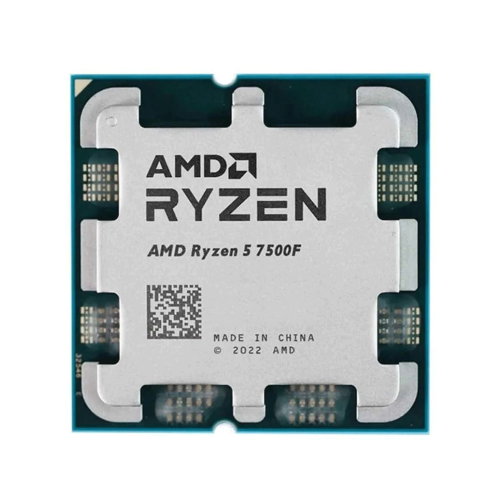 CPU AMD Ryzen Ryzen 5 7500F (3.7 GHz Upto 5.0GHz / 38MB / 6 Cores, 12 Threads / 65W / Socket AM5)
